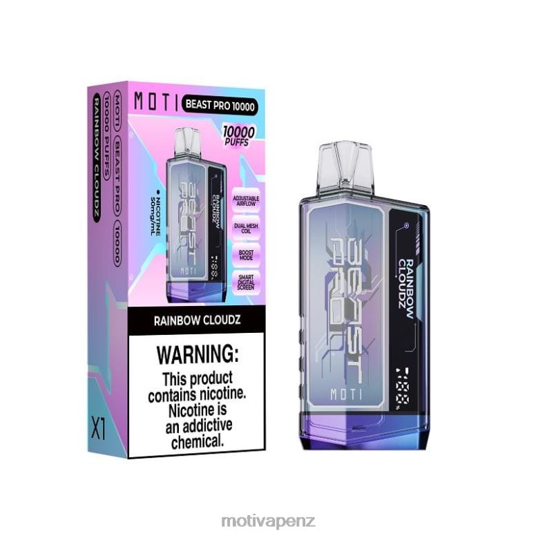 MOTI Vape For Sale - MOTI Beast Pro Disposable Vape (5%, 10000 Puffs) Fresh Mint 04XNH44