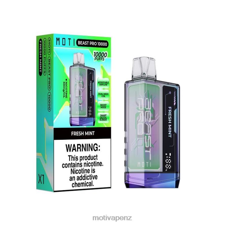 MOTI Vape Kit NZ - MOTI Beast Pro Disposable Vape (5%, 10000 Puffs) Double Lemon 04XNH43