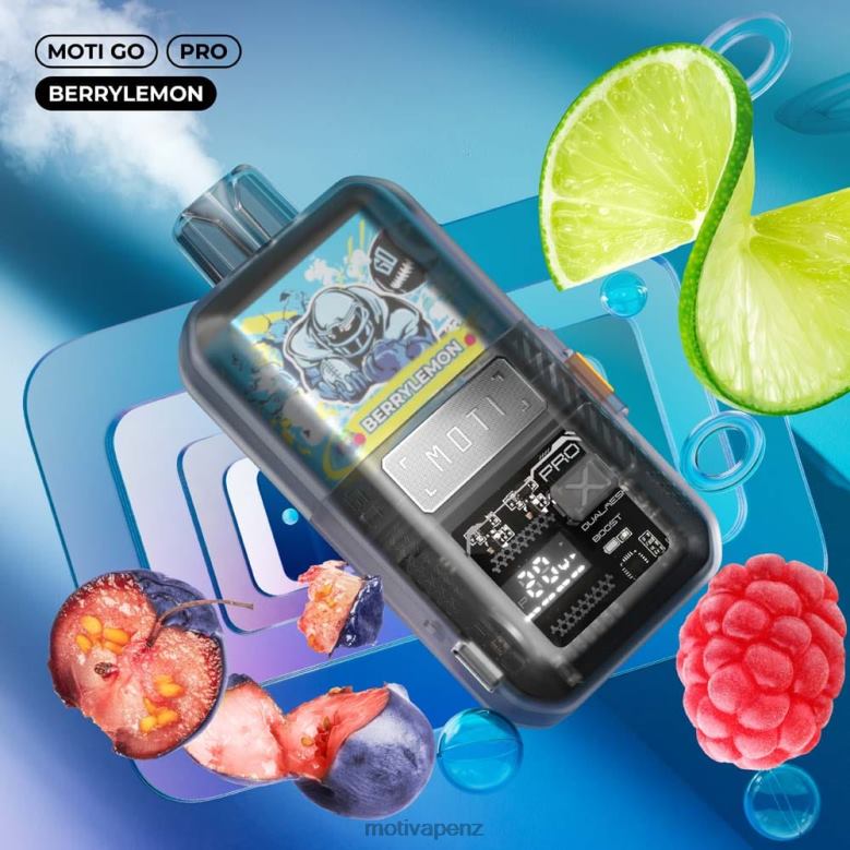 MOTI Vape Amazon - MOTI Go Pro Disposable Vape (5%, 12000 Puffs) Pink Lemonade 04XNH18