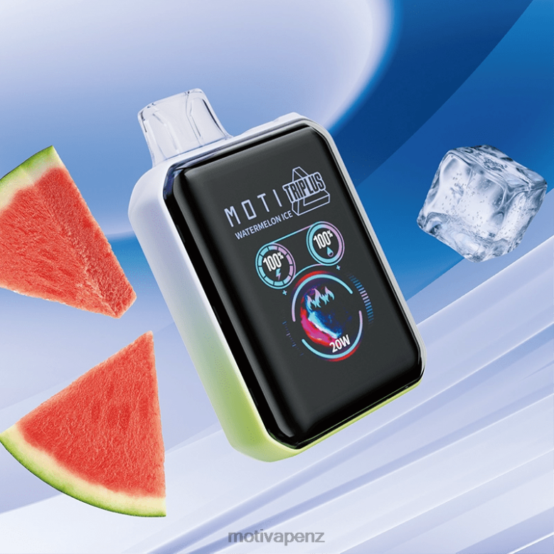 MOTI Vape NZ - MOTI Triplus 20K Disposable Vape (5%, 20000 Puffs) Watermelon Ice 04XNH10