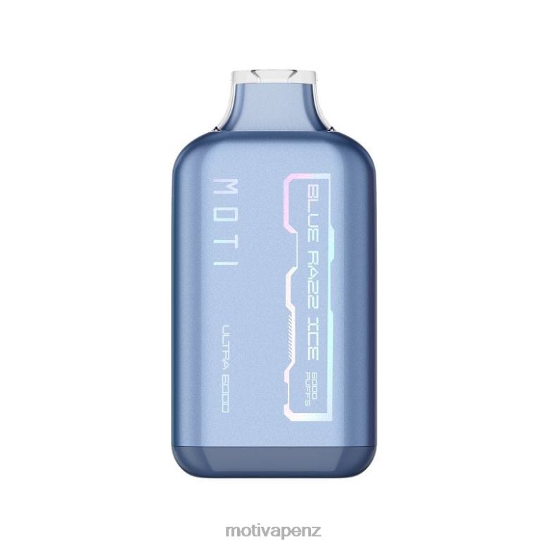 MOTI Vape Amazon - MOTI Ultra Disposable Vape (5%, 6000 Puffs) Blue Razz Ice 04XNH27