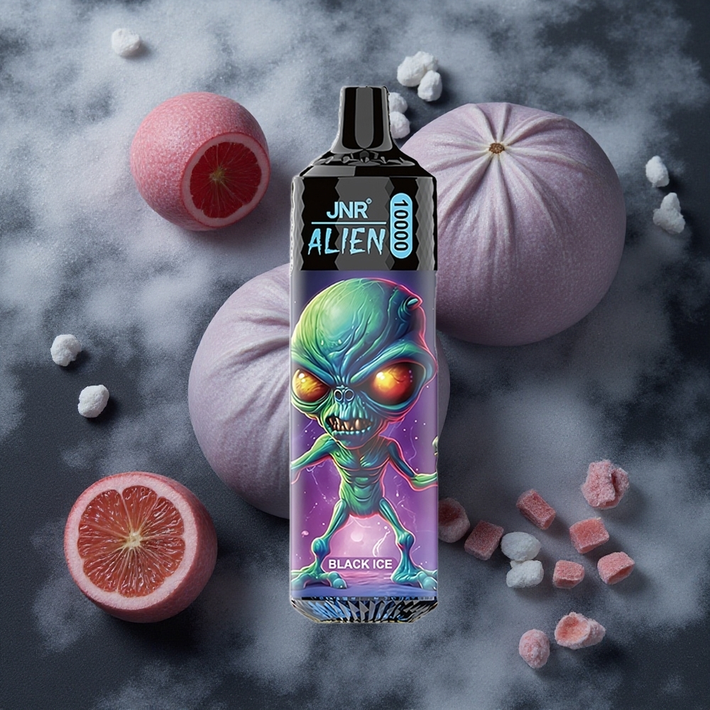 JNR Alien 10000 Puffs 20ml E-liquid Type-C Black Ice