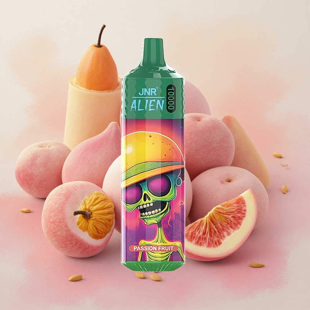 JNR Alien 10000 Puffs 850mAh Battery Mesh Passion Fruit