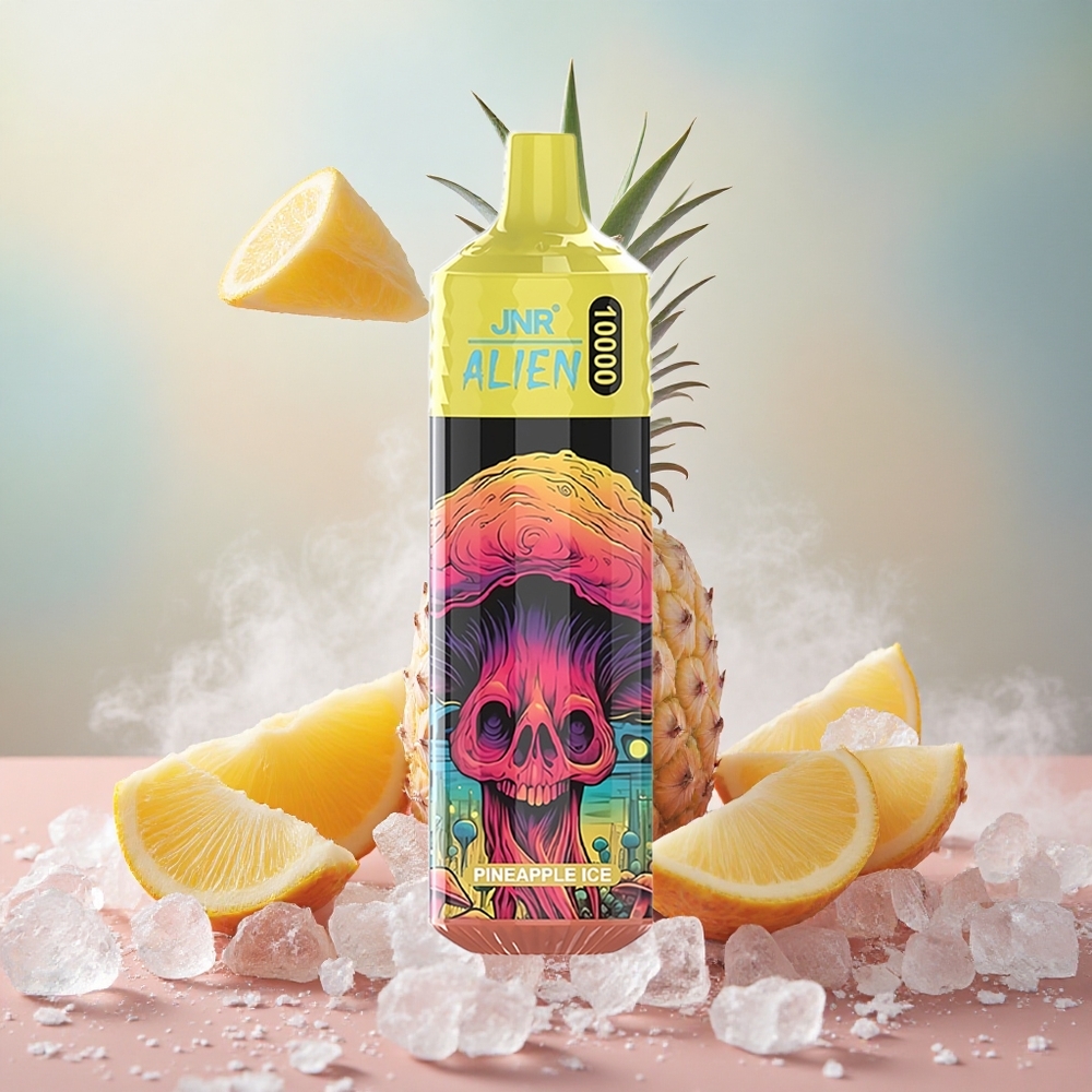 JNR Alien 10000 Puffs 850mAh Battery Mesh Pineapple Ice