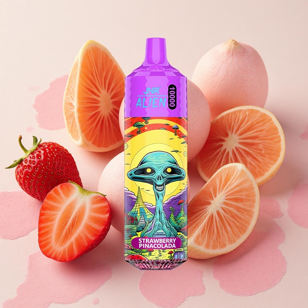JNR Alien 10000 Puffs 850mAh Battery Type-C Strawberry Pina Colada