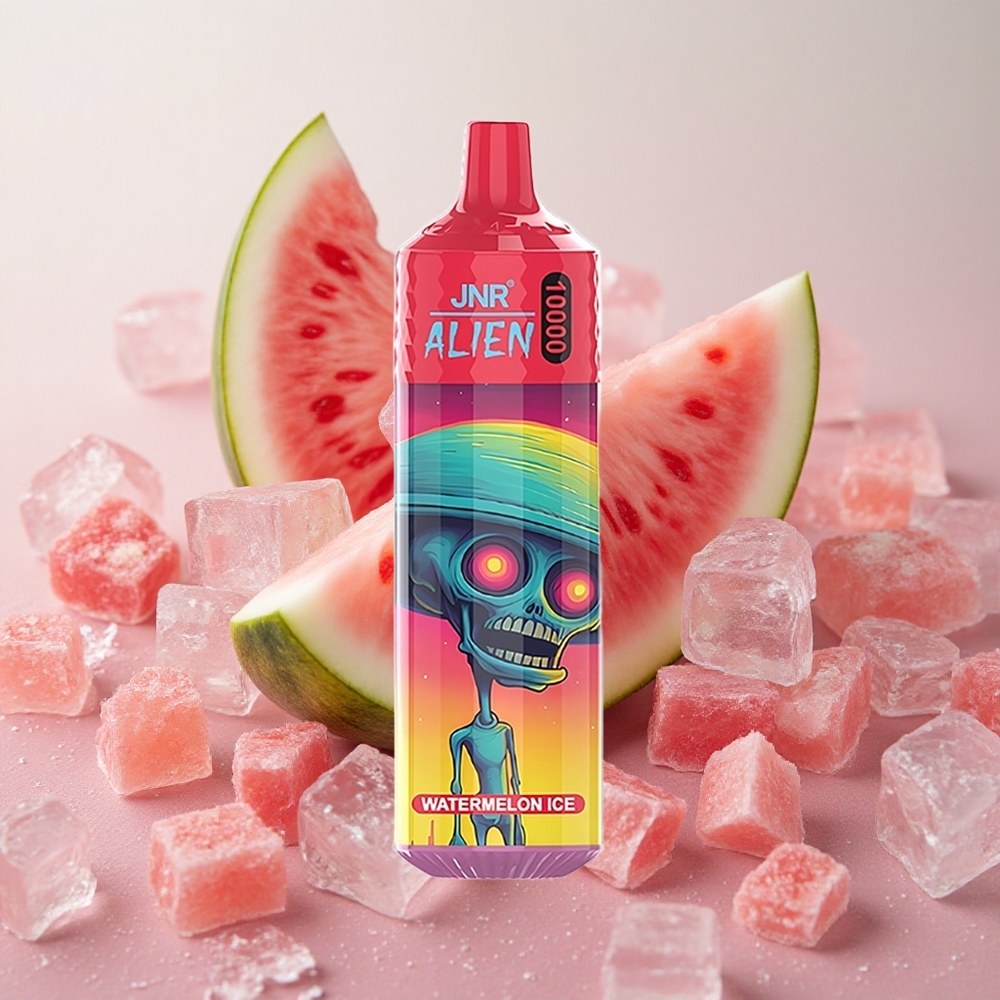 JNR Alien 10000 Puffs LED (RGB) lights Watermelon Ice