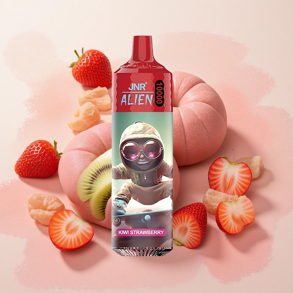 JNR Alien 10000 Puffs RGB LED (RGB) lights Type-C Kiwi Strawberry