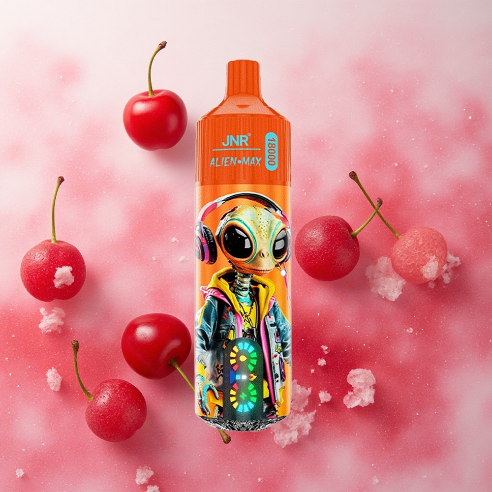 JNR Alien Max 18000 Puffs Dual Mesh Coil 28ml E-liquid Fizzy Cherry Cola