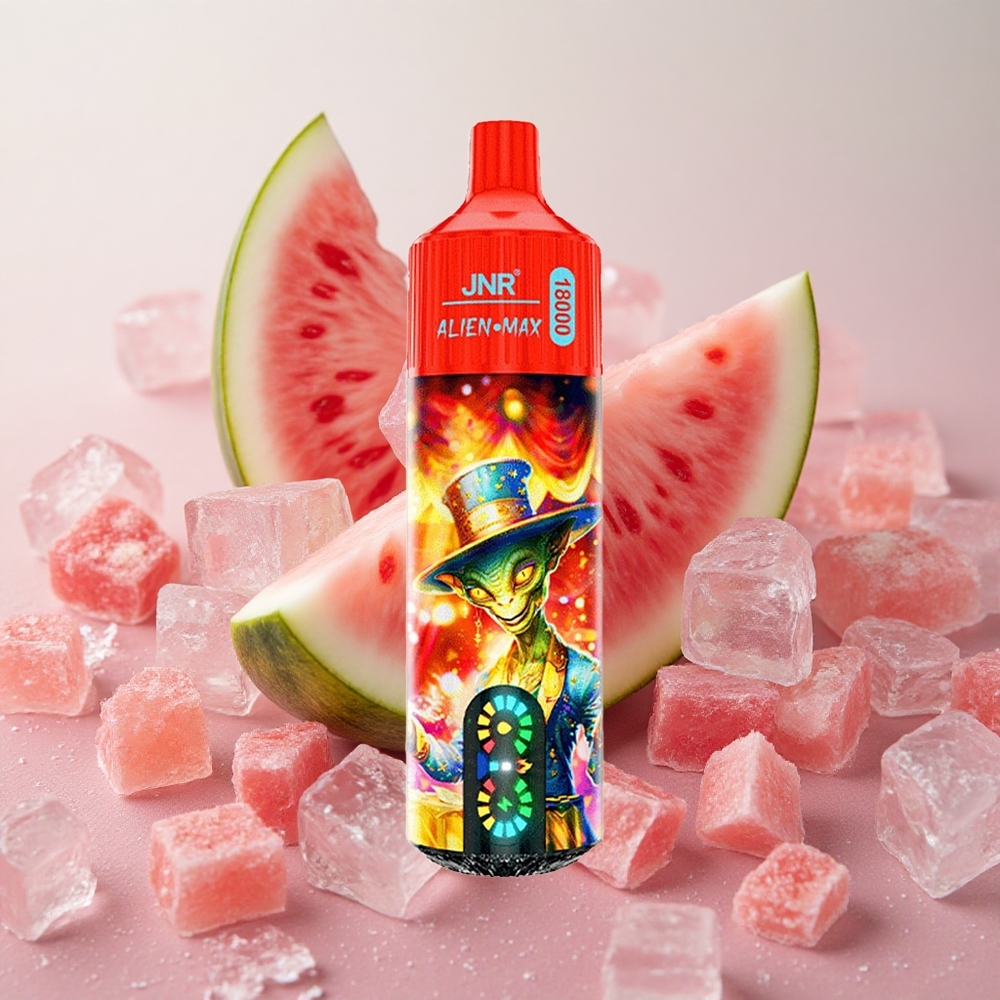 JNR Alien Max 18000 Puffs Dual Mesh Coil 28ml E-liquid Watermelon Ice