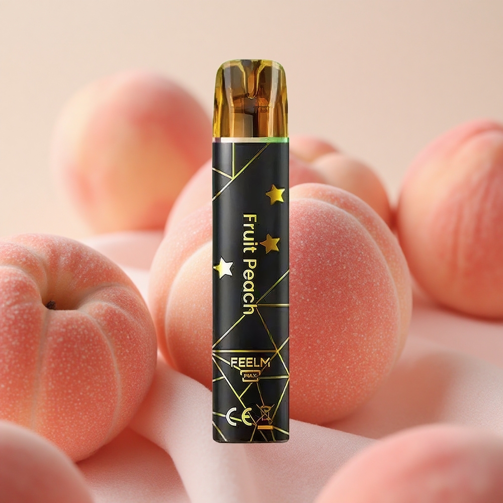JNR Black&Golden 800 Puffs 2% Nicotine Disposable Vape Fruit Peach