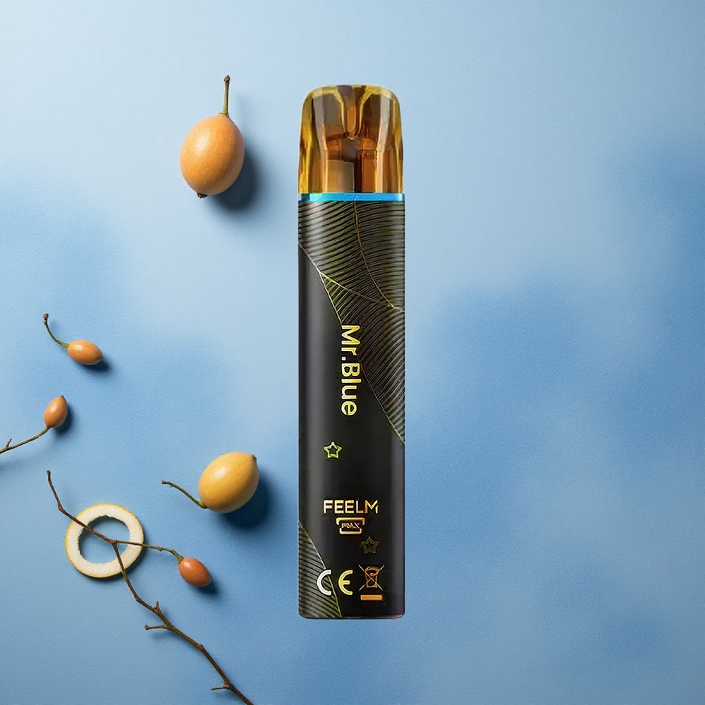 JNR Black&Golden 800 Puffs 2% Nicotine Disposable Vape Mr Blue