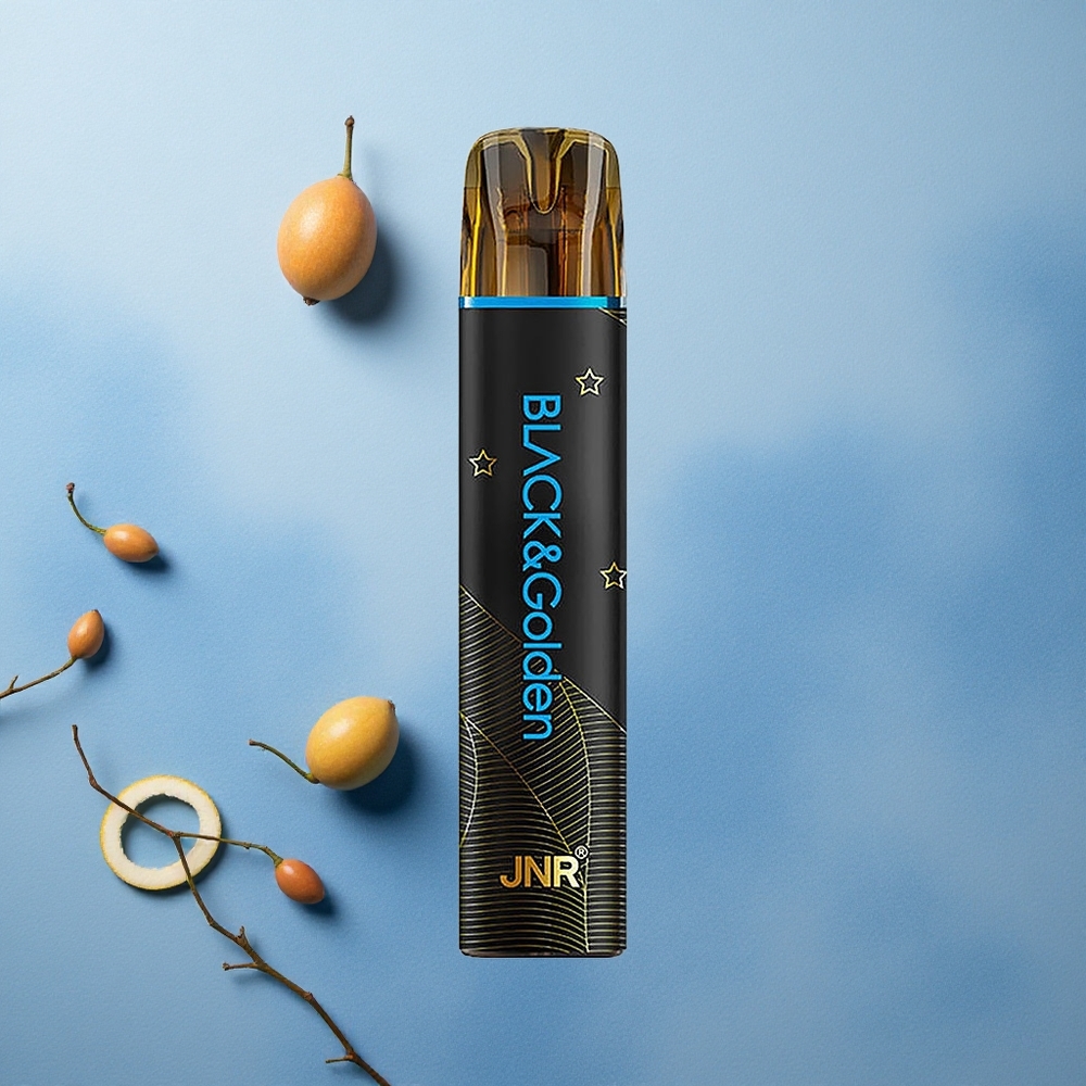 JNR Black&Golden 800 Puffs 2% Nicotine Disposable Vape Mr Blue