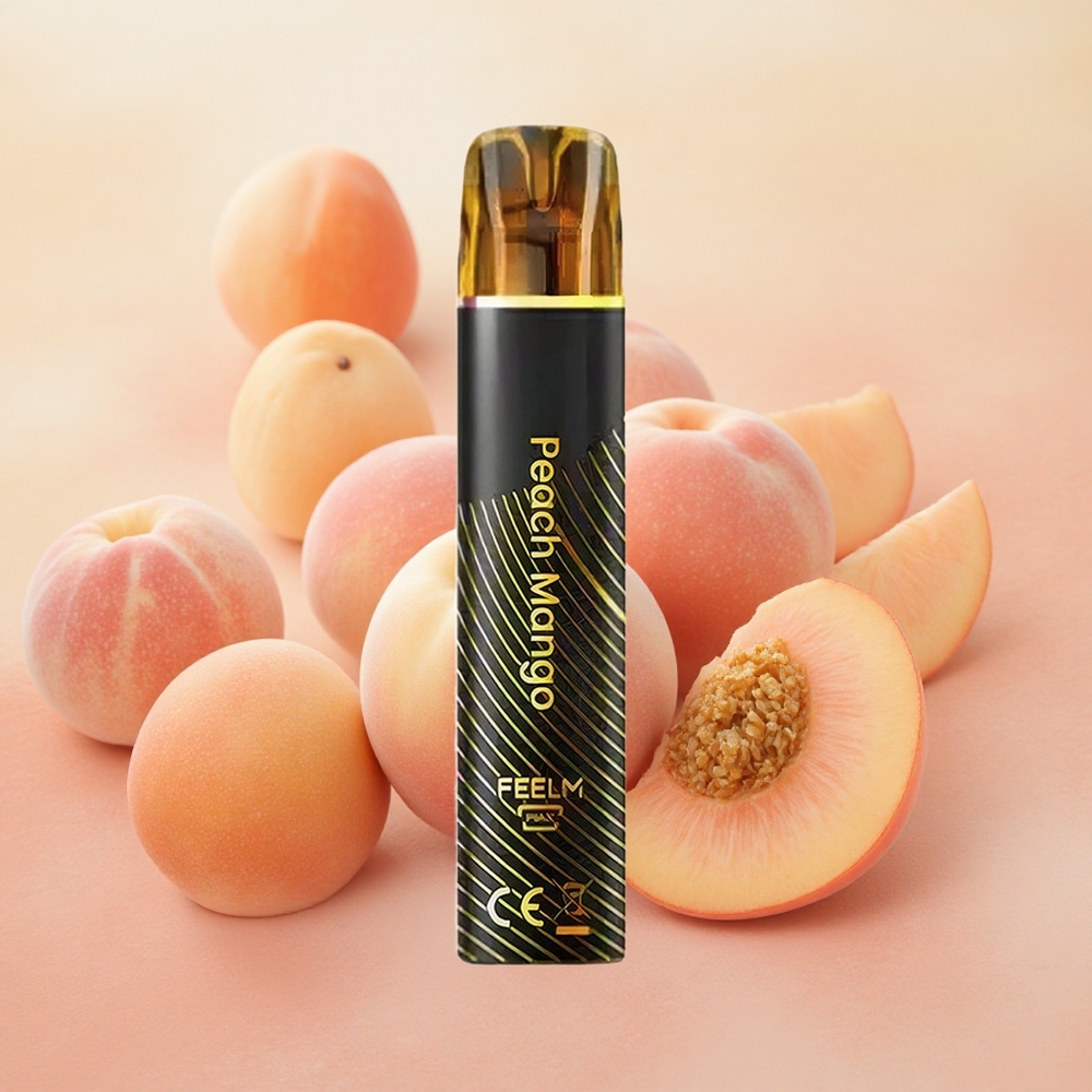 JNR Black&Golden 800 Puffs 2ml E-liquid Peach Mango Disposable Vape
