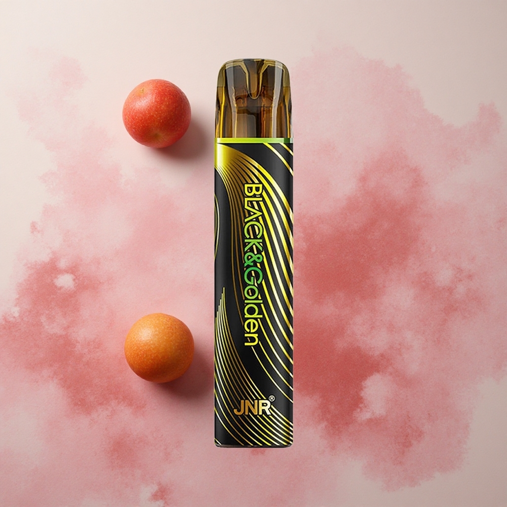 JNR Black&Golden 800 Puffs 2ml E-liquid TPD Disposable Vape Love 419