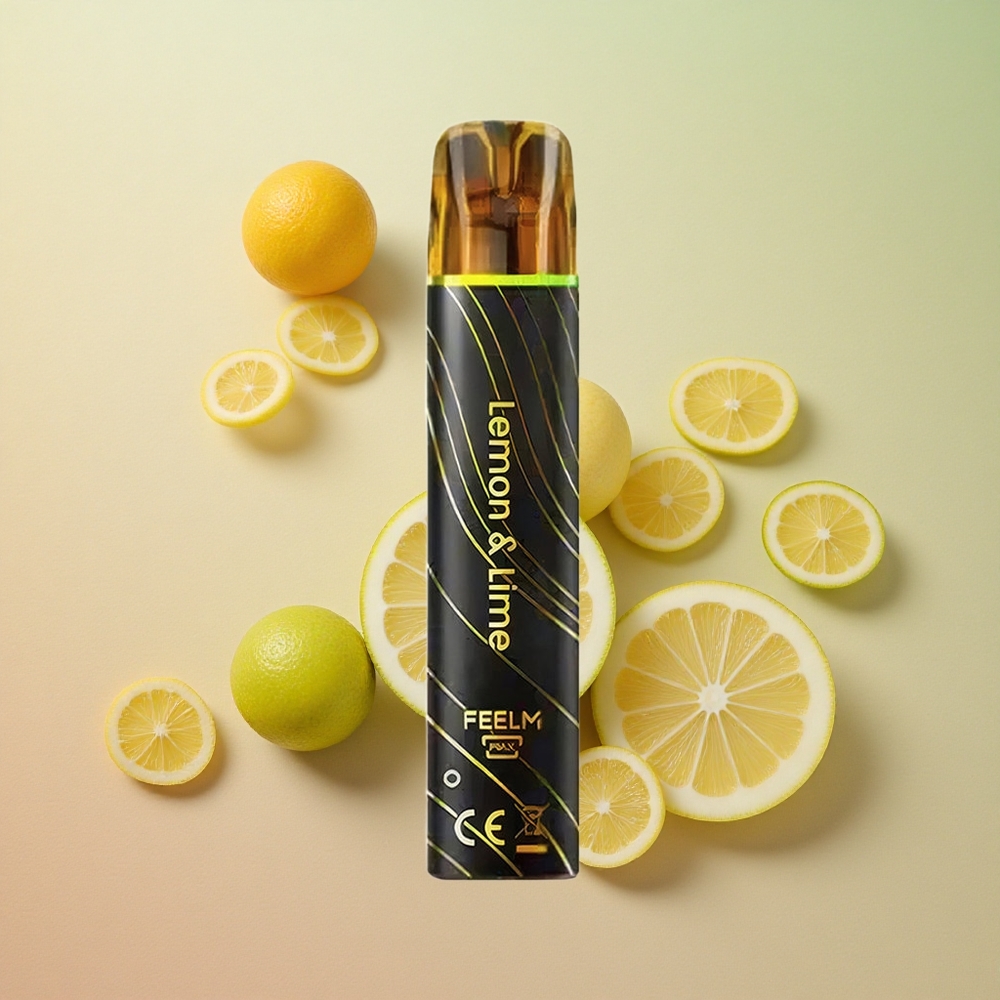 JNR Black&Golden 800 Puffs 550mAh Battery Disposable Vape Lemon & Lime