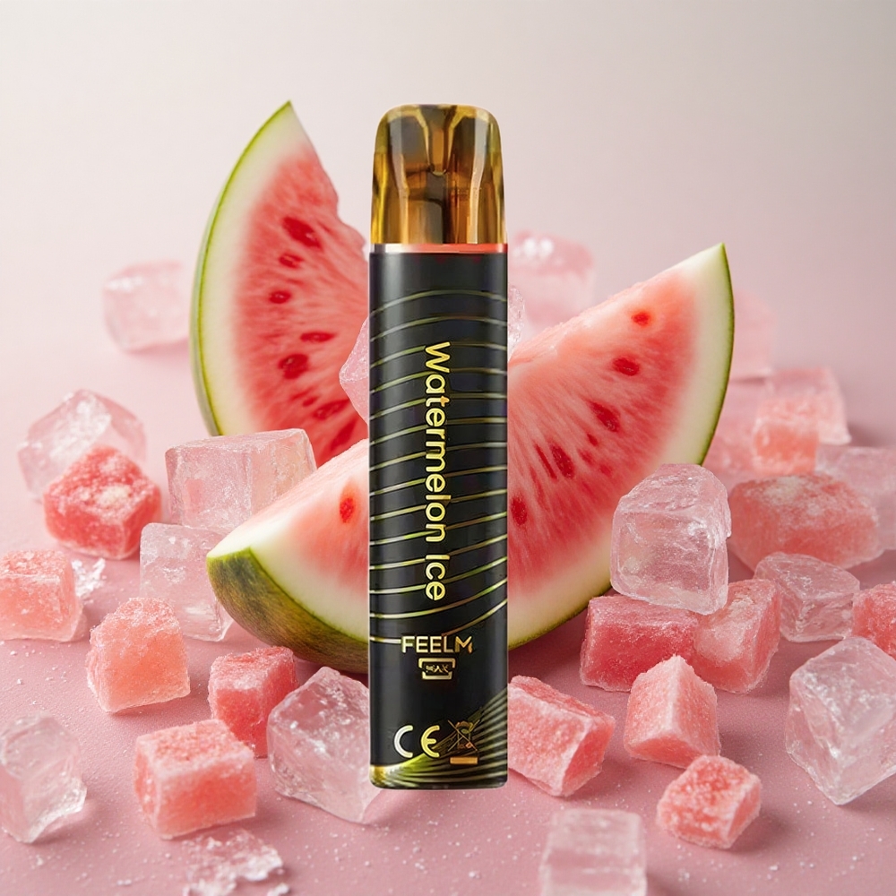 JNR Black&Golden 800 Puffs 550mAh Battery Disposable Vape Watermelon Ice