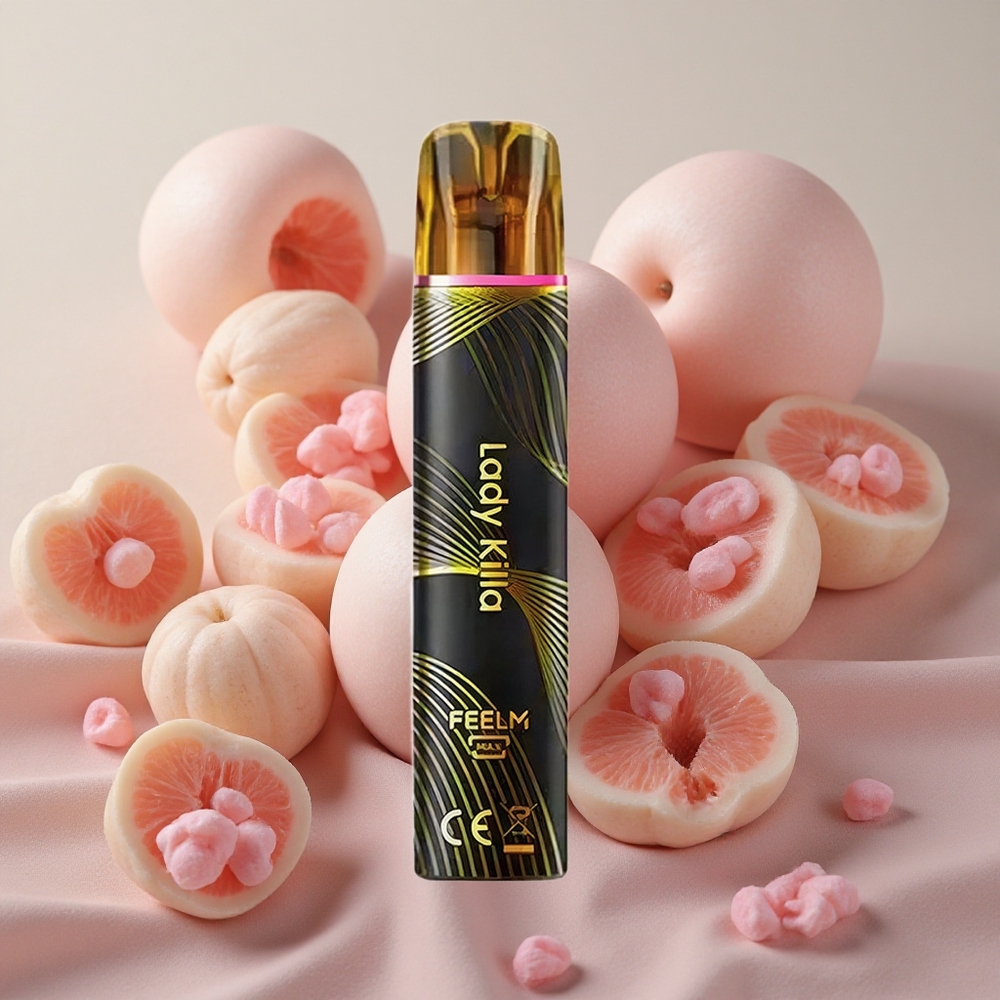 JNR Lady Killa 800 Puffs 2% Nicotine Disposable Vape Black&Golden