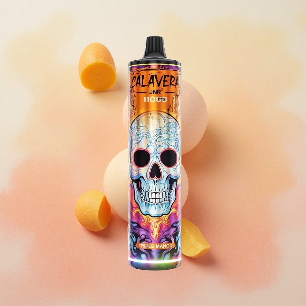 JNR Calavera 11000 Puffs 21ml E-liquid 5% Nic Triple Mango