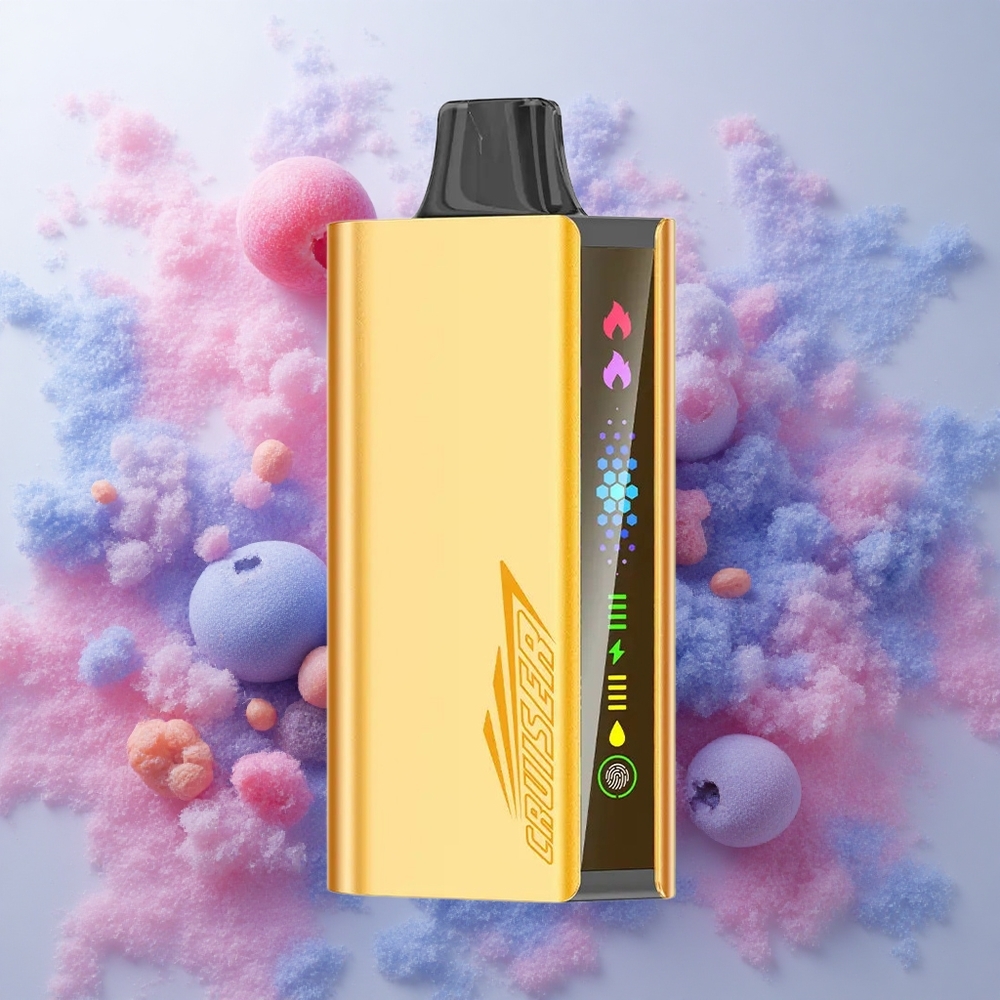 JNR Cruiser 12000 Puffs Built-in Battery Animation Screen Blueberry Blast