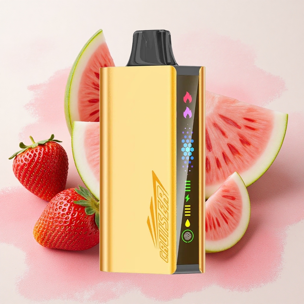 JNR Cruiser 12000 Puffs Built-in Battery Animation Strawberry Coconut Watermelon