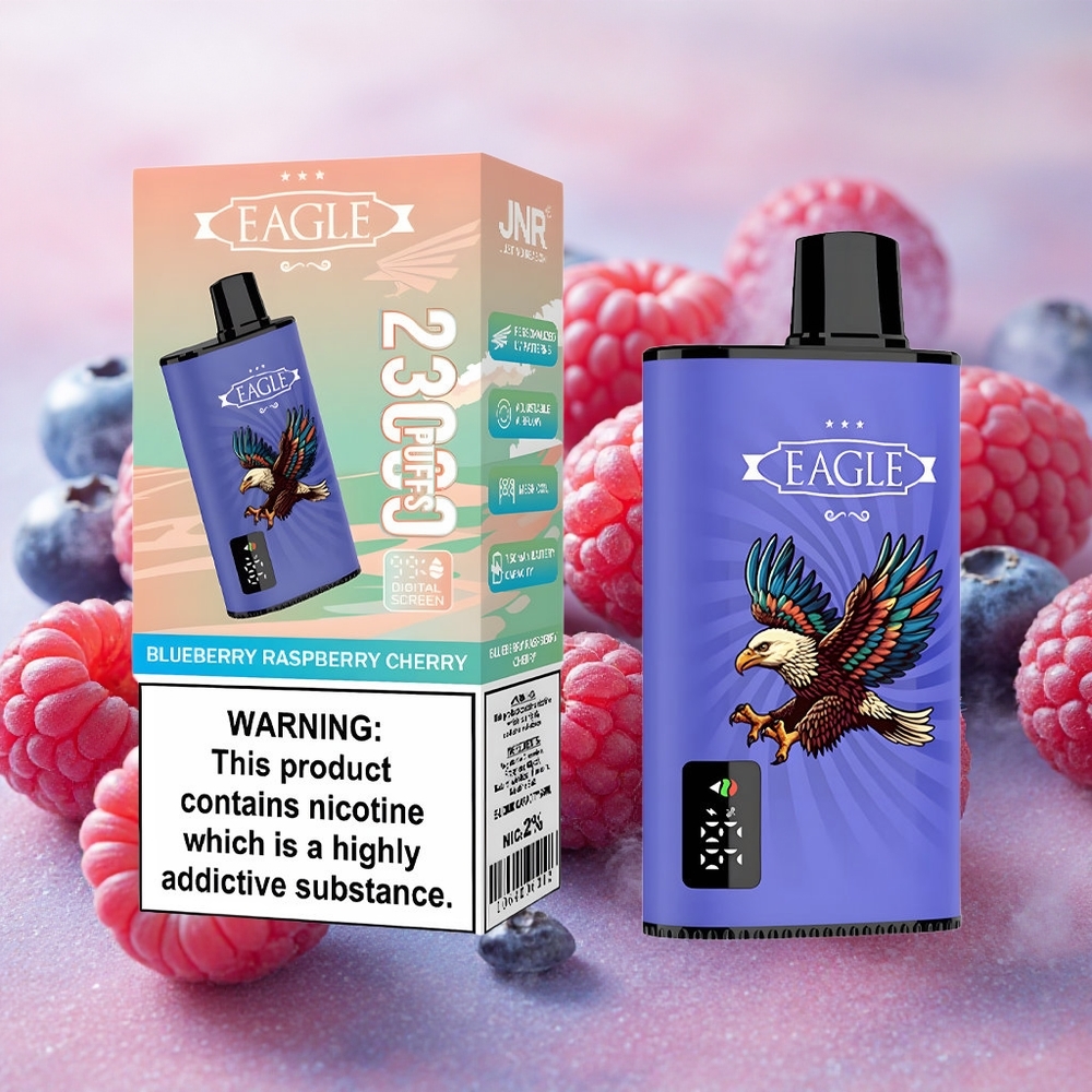 JNR EAGLE Smart 23000 Puffs 25ml E-liquid 2% Blueberry Raspberry Cherry