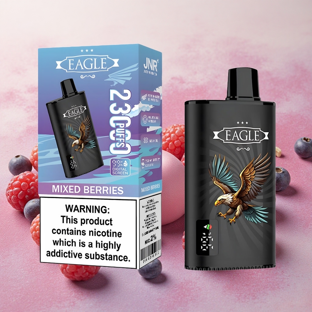 JNR EAGLE Smart 23000 Puffs 25ml E-liquid 750mAh Battery Mixed Berries