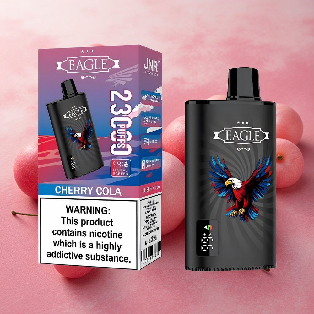 JNR EAGLE Smart 23000 Puffs 25ml E-liquid Cherry Cola Disposable Vape