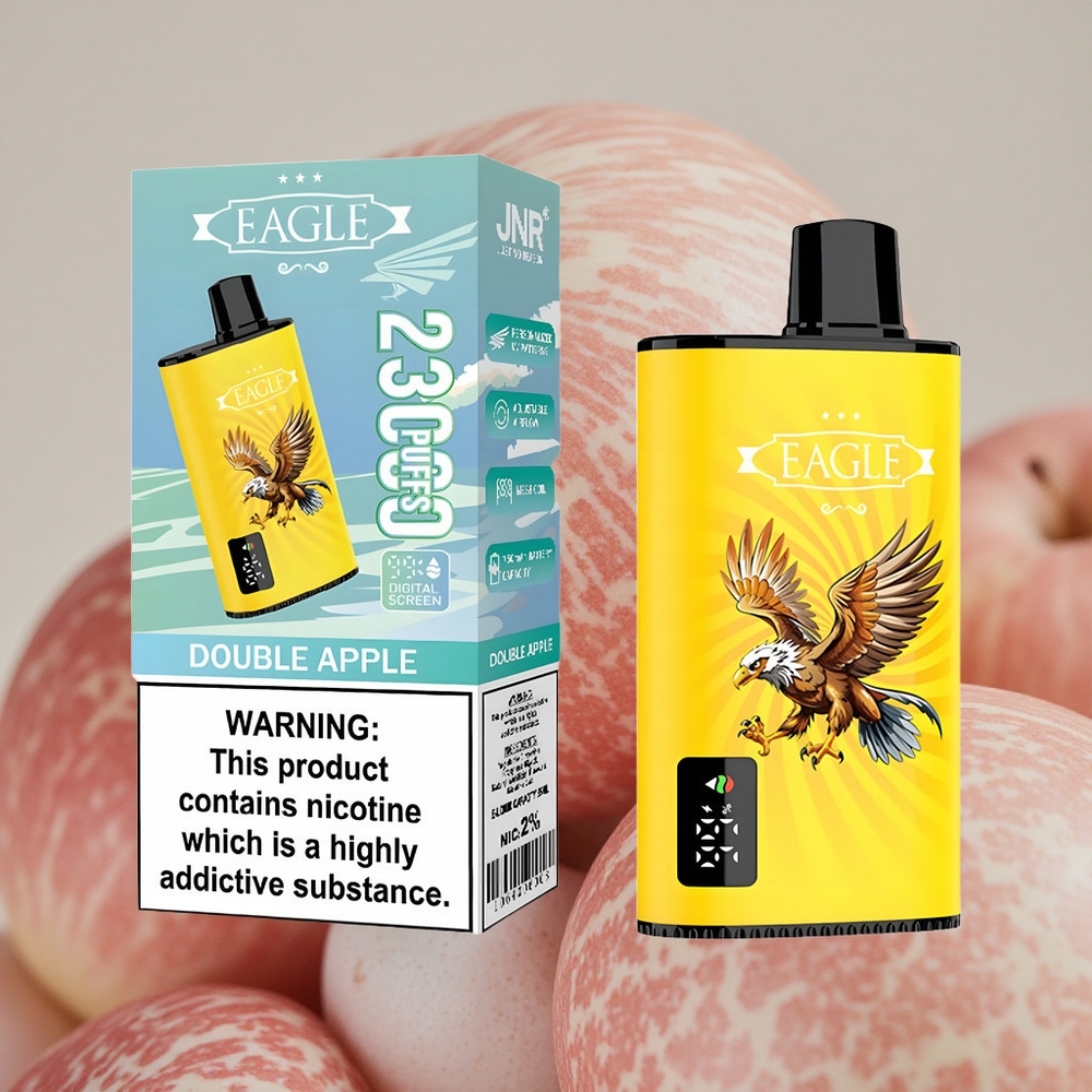 JNR EAGLE Smart 23000 Puffs 25ml E-liquid Double Apple Disposable Vape