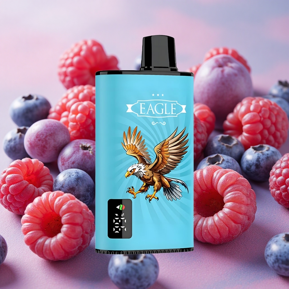 JNR EAGLE Smart 23000 Puffs Digital Screen 25ml E-liquid Blueberry Sour Raspberry