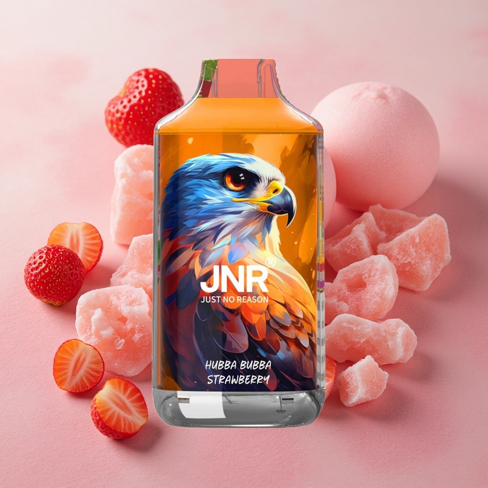 JNR Falcon 16000 Puffs 22ml E-liquid Capacity Hubba Bubba Strawberry