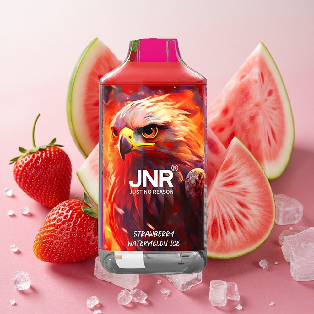 JNR Falcon 16000 Puffs 22ml E-liquid Capacity Strawberry Watermelon Ice