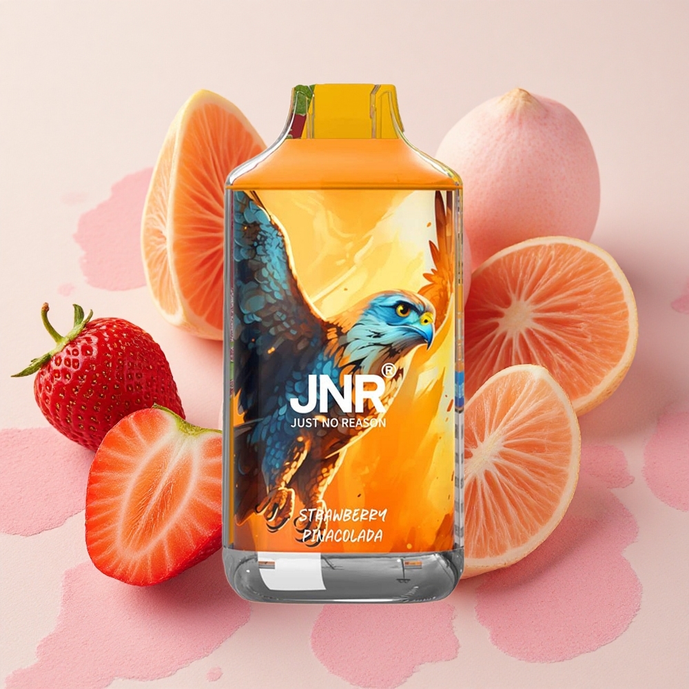 JNR Falcon 16000 Puffs 850mAh Battery Strawberry Pina Colada
