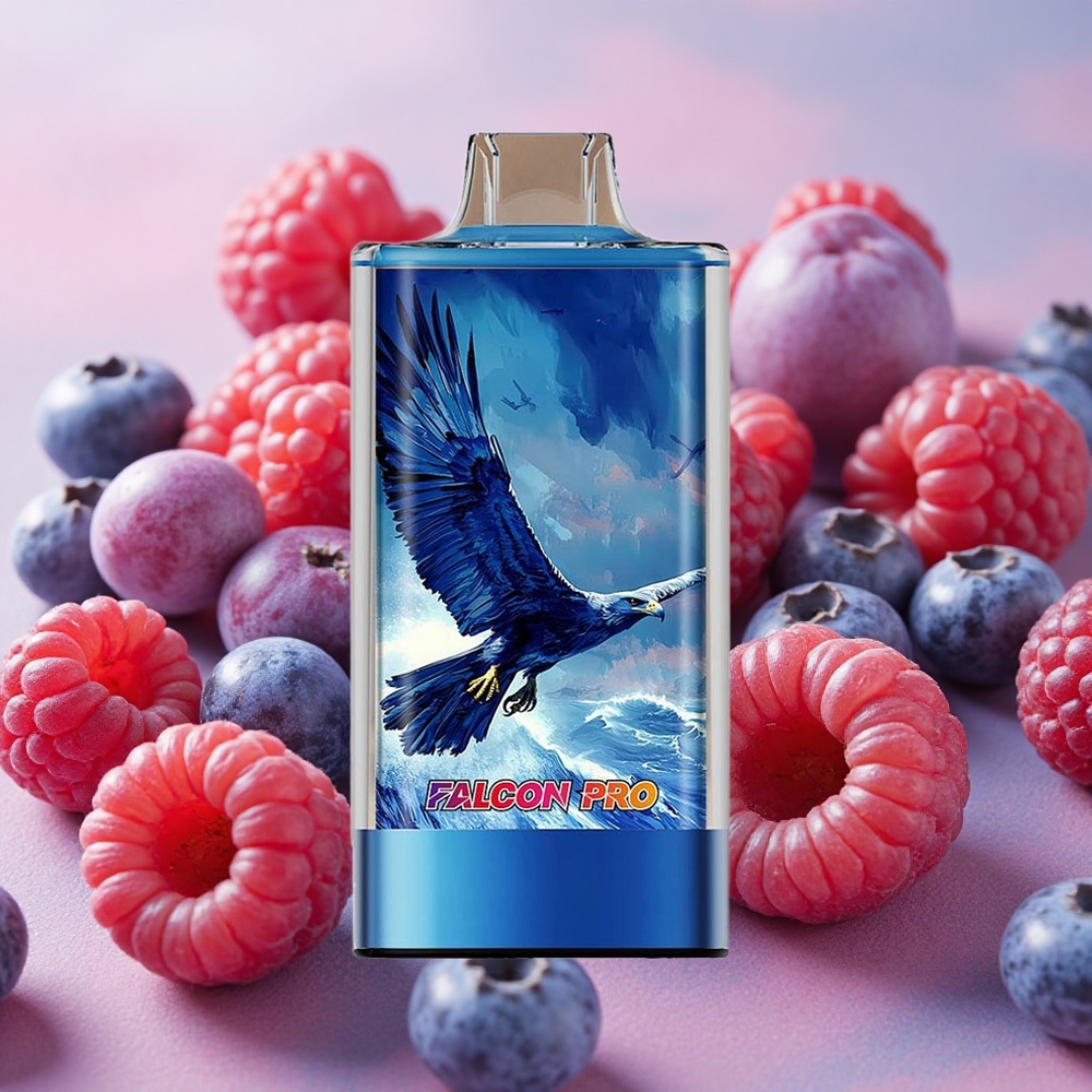 JNR Falcon Pro 28000 30ml 5% Nicotine Blueberry Sour Raspberry