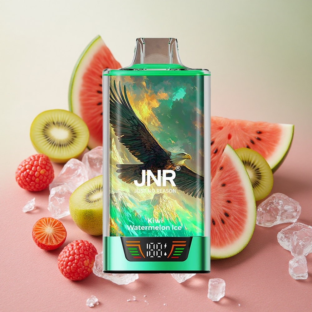 JNR Falcon Pro 28000 30ml 5% Nicotine Kiwi Watermelon Ice Disposable Vape