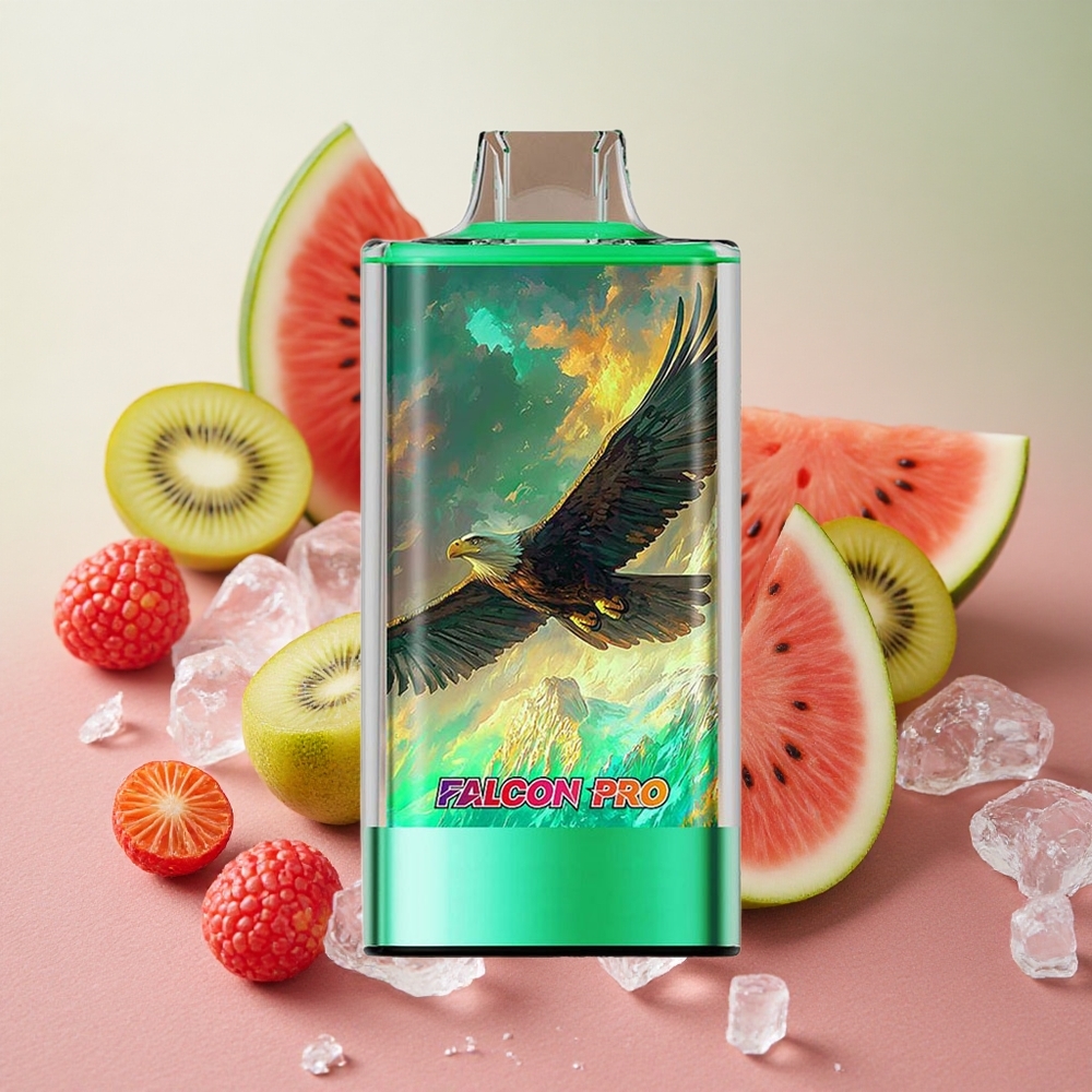 JNR Falcon Pro 28000 30ml 5% Nicotine Kiwi Watermelon Ice Disposable Vape