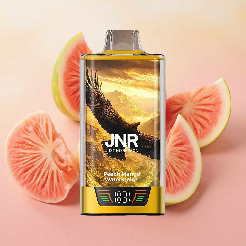 JNR Falcon Pro 28000 30ml 5% Nicotine Peach Mango Watermelon
