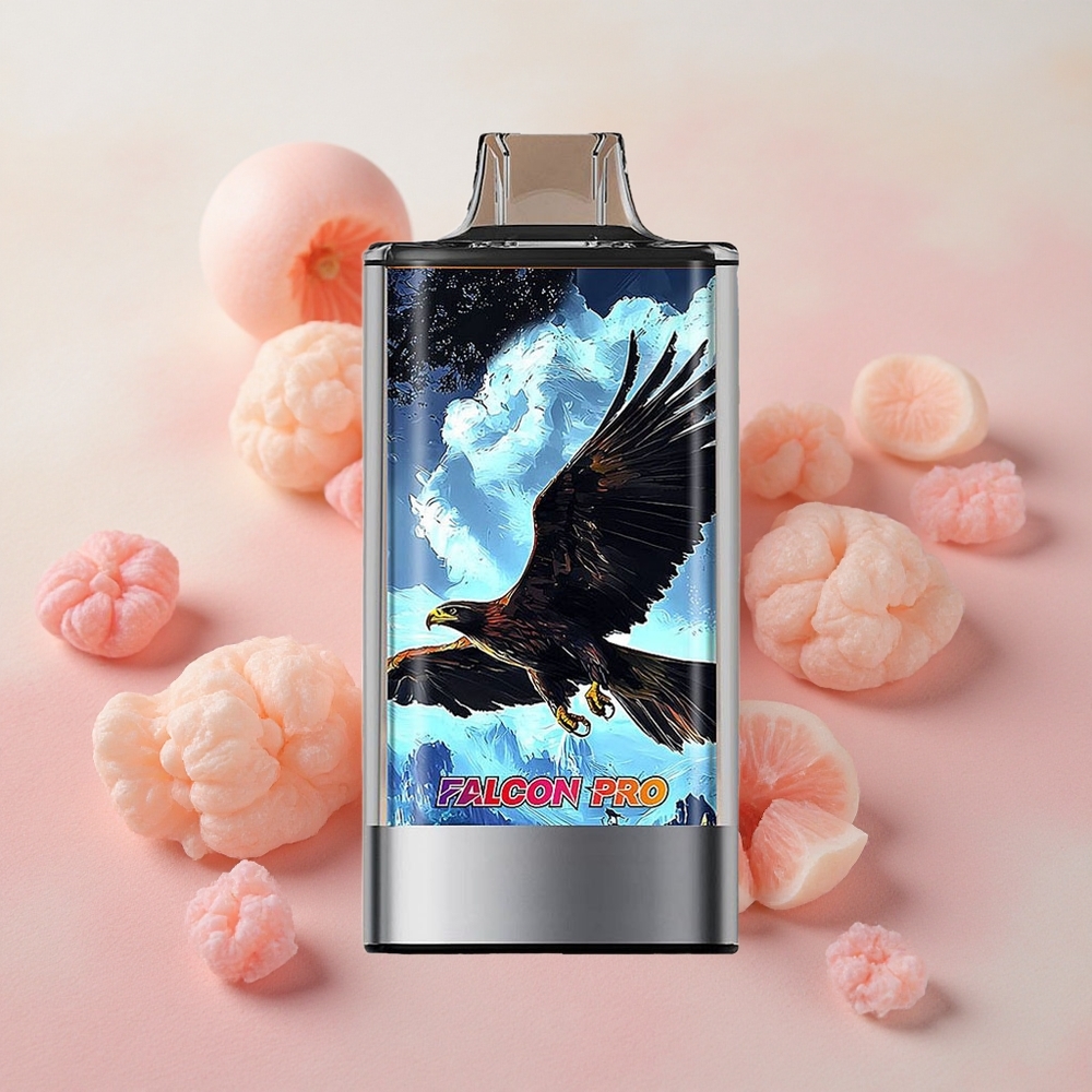 JNR Falcon Pro 28000 30ml 950mAh Battery White Peach Razz