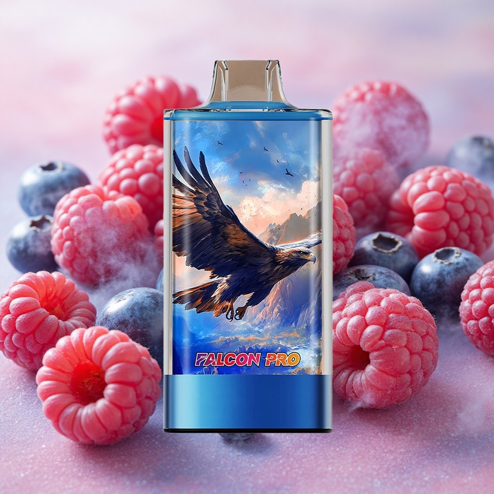 JNR Falcon Pro 28000 30ml Dual Mesh Blueberry Raspberry Cherry