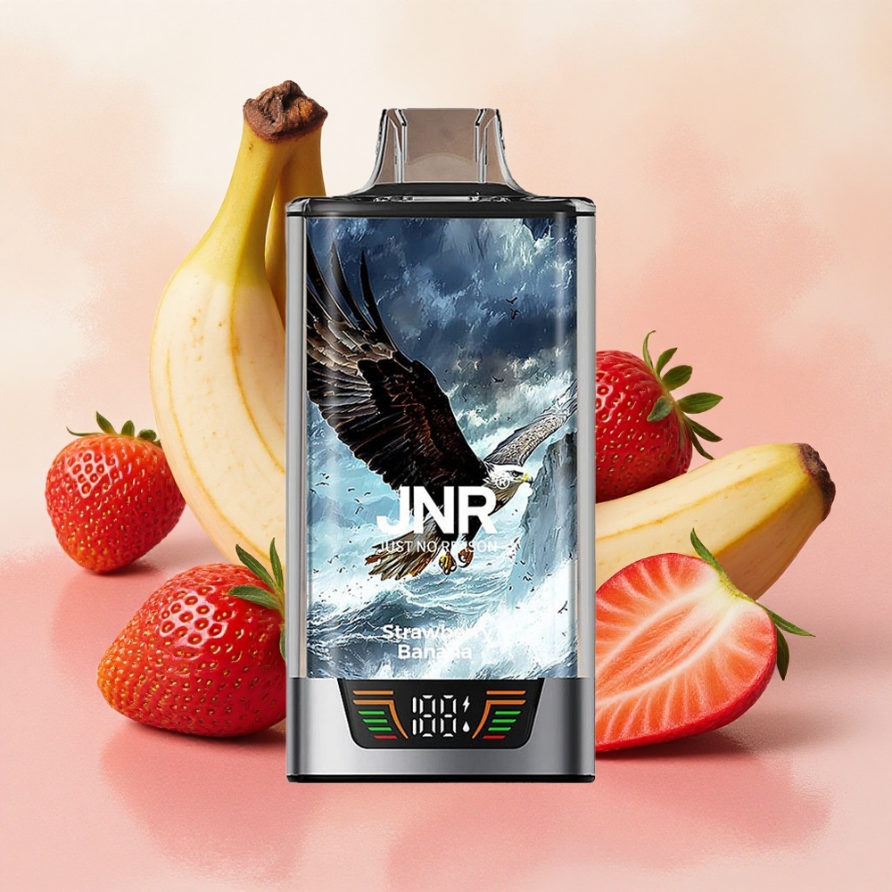 JNR Falcon Pro 28000 30ml USB-C Strawberry Banana