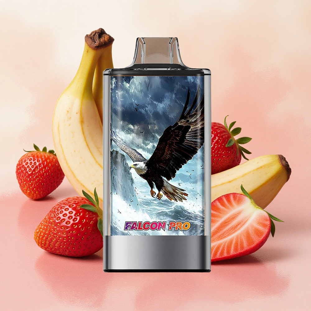 JNR Falcon Pro 28000 30ml USB-C Strawberry Banana
