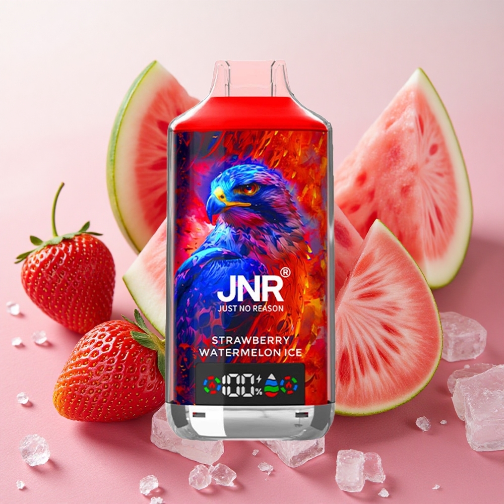 JNR Falcon X 18000 Puffs 24ml E-liquid Capacity Strawberry Watermelon Ice