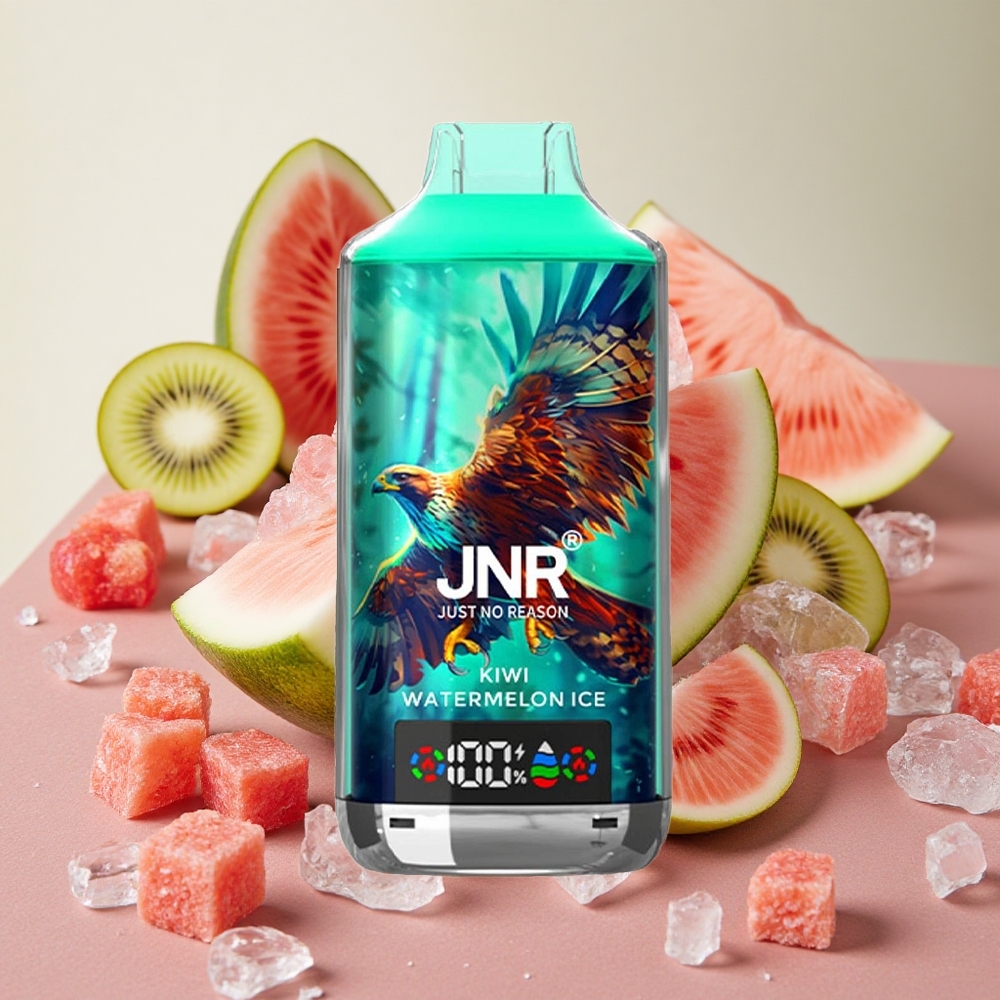 JNR Falcon X 18000 Puffs 750mAh 24ml E-liquid Capacity Kiwi Watermelon Ice