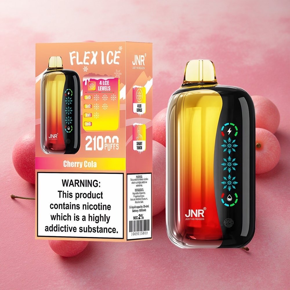 JNR Flex Ice 21000 Puffs Adjustable Airflow Cherry Cola