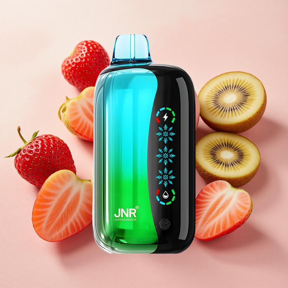 JNR Flex Ice 21000 Puffs Adjustable Airflow Strawberry Kiwi