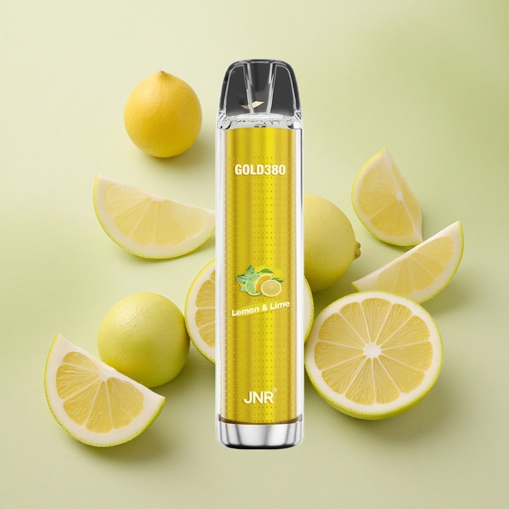 JNR Glod380 6000 Puffs 13ml E-liquid Capacity Lemon Lime