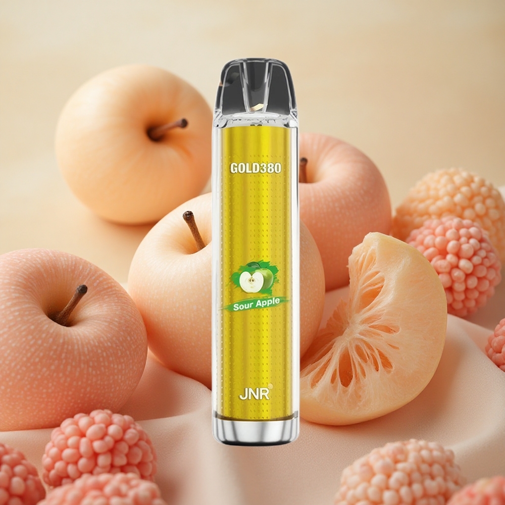 JNR Glod380 6000 Puffs 1500mAh Battery Sour Apple