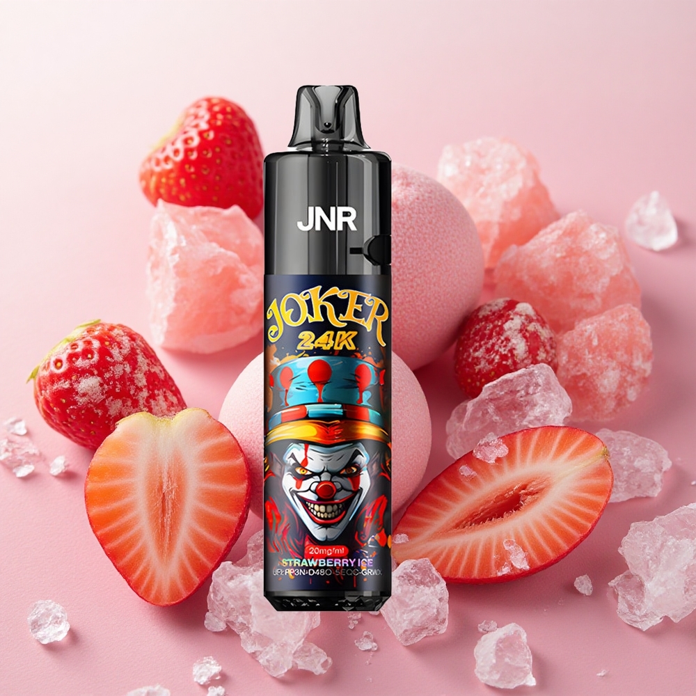 JNR Joker 24000 Puffs 2% Nicotine Disposable Vape Strawberry Ice