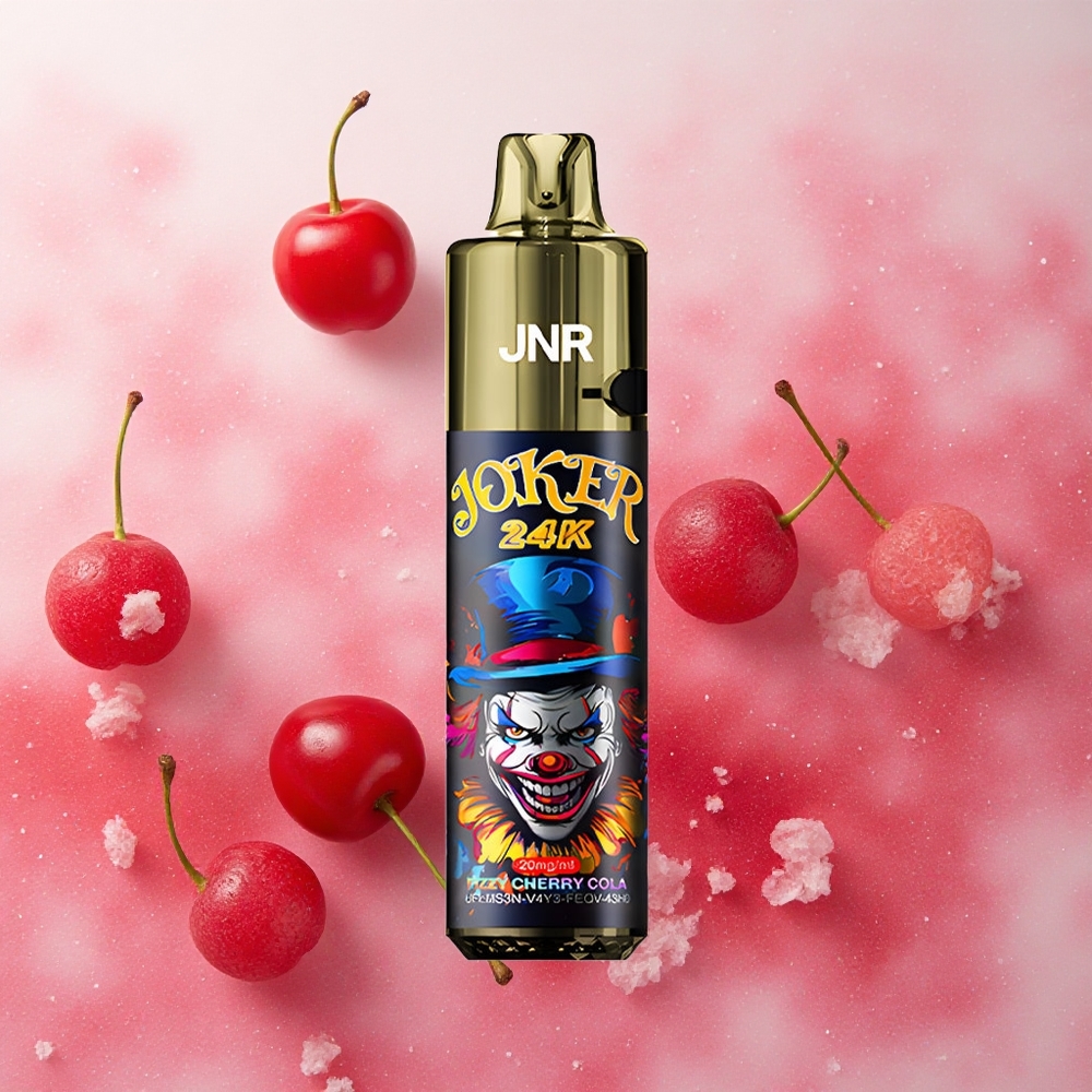 JNR Joker 24000 Puffs 800mAh Disposable Vape Fizzy Cherry Cola