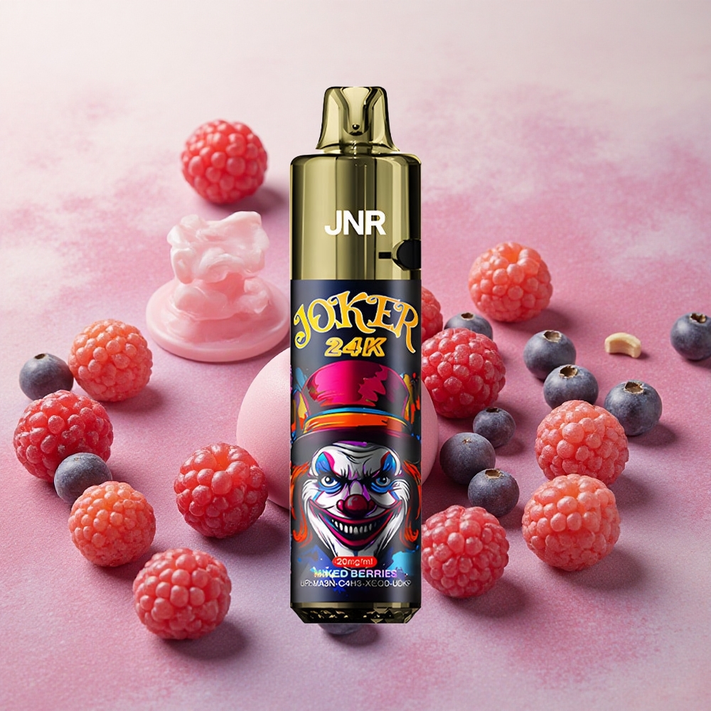 JNR Joker 24K 24000 Puffs 2% Nicotine Disposable Vape Mixed Berries
