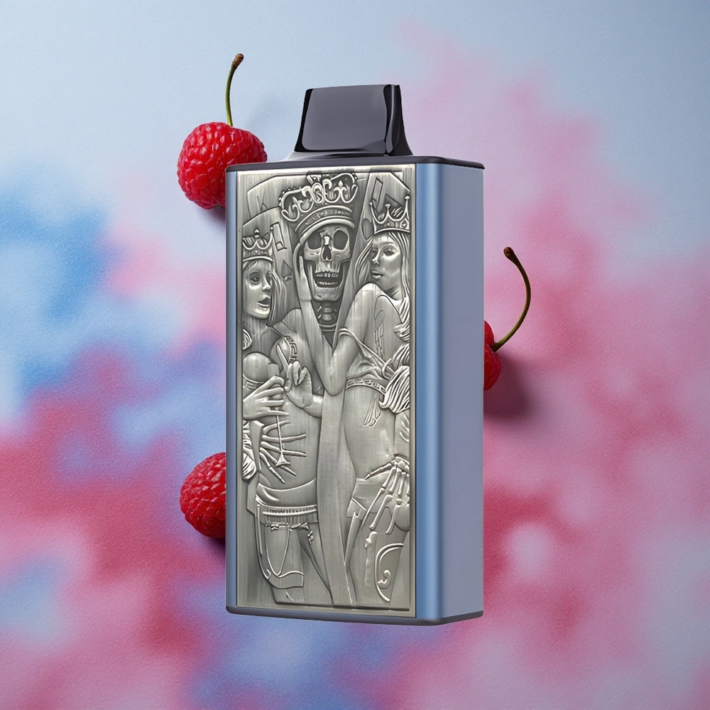JNR Mega Box 25000 Puffs 30ml E-liquid Capacity Blue Razz Cherry